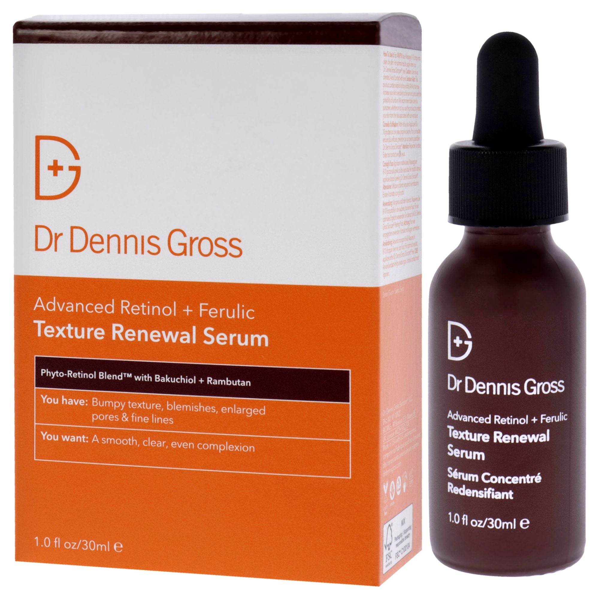 Dr. Dennis Gross Advanced Retinol Plus Ferulic Texture Renewal Serum - Saeyu