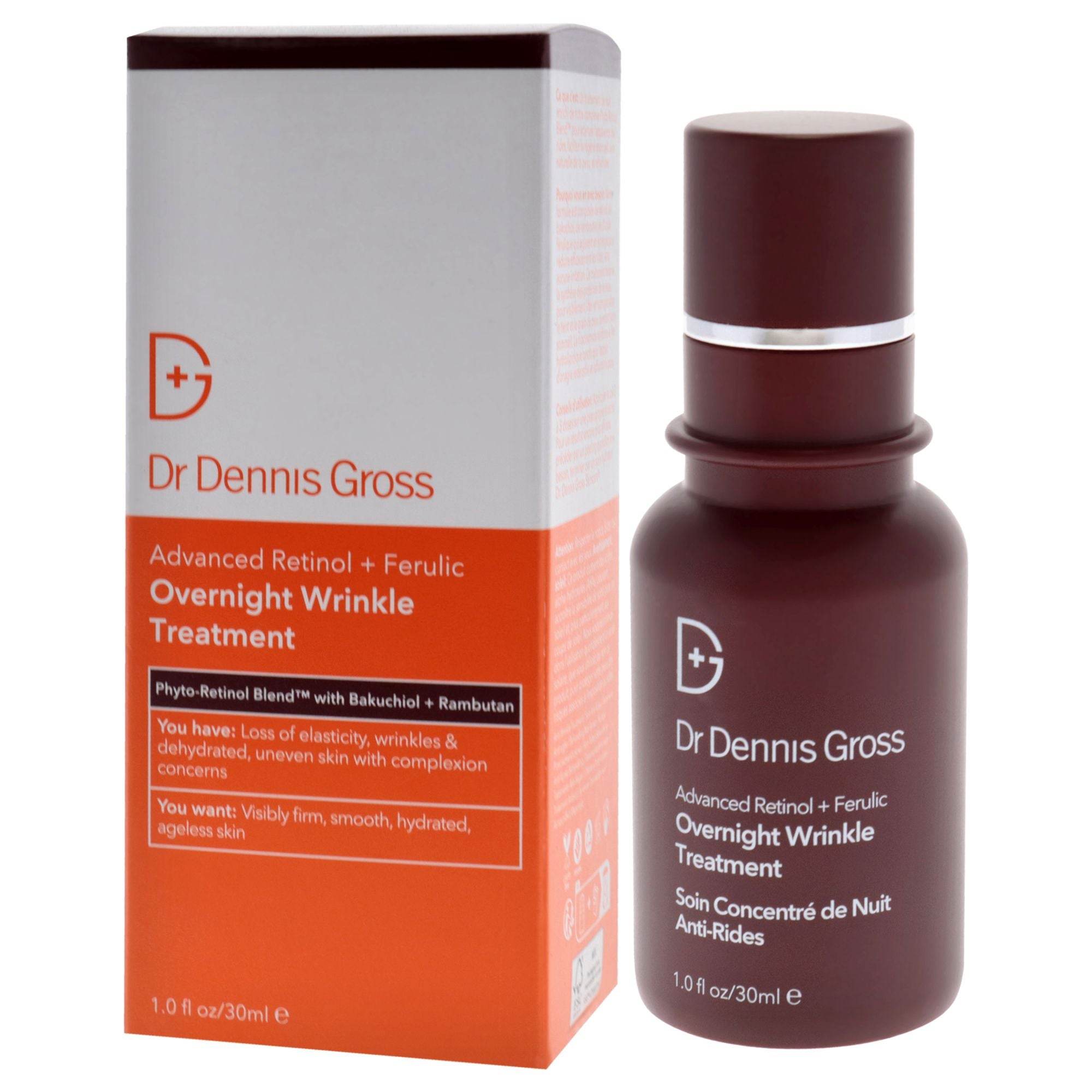 Dr. Dennis Gross Advanced Retinol Plus Ferulic Overnight Wrinkle Treatment - Saeyu