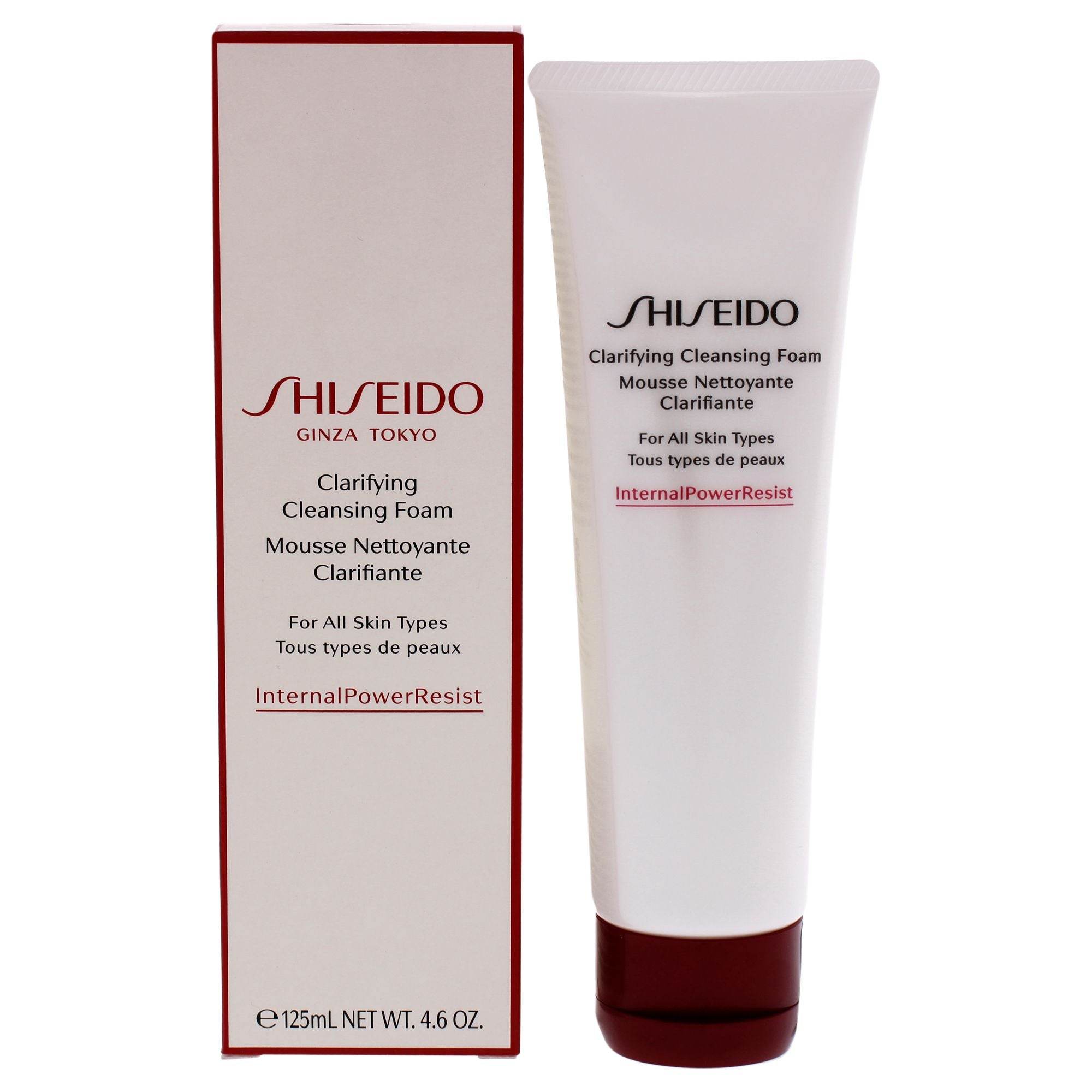 Clarifying Cleansing Foam by Shiseido for Unisex - 4.6 oz Cleanser - Saeyu