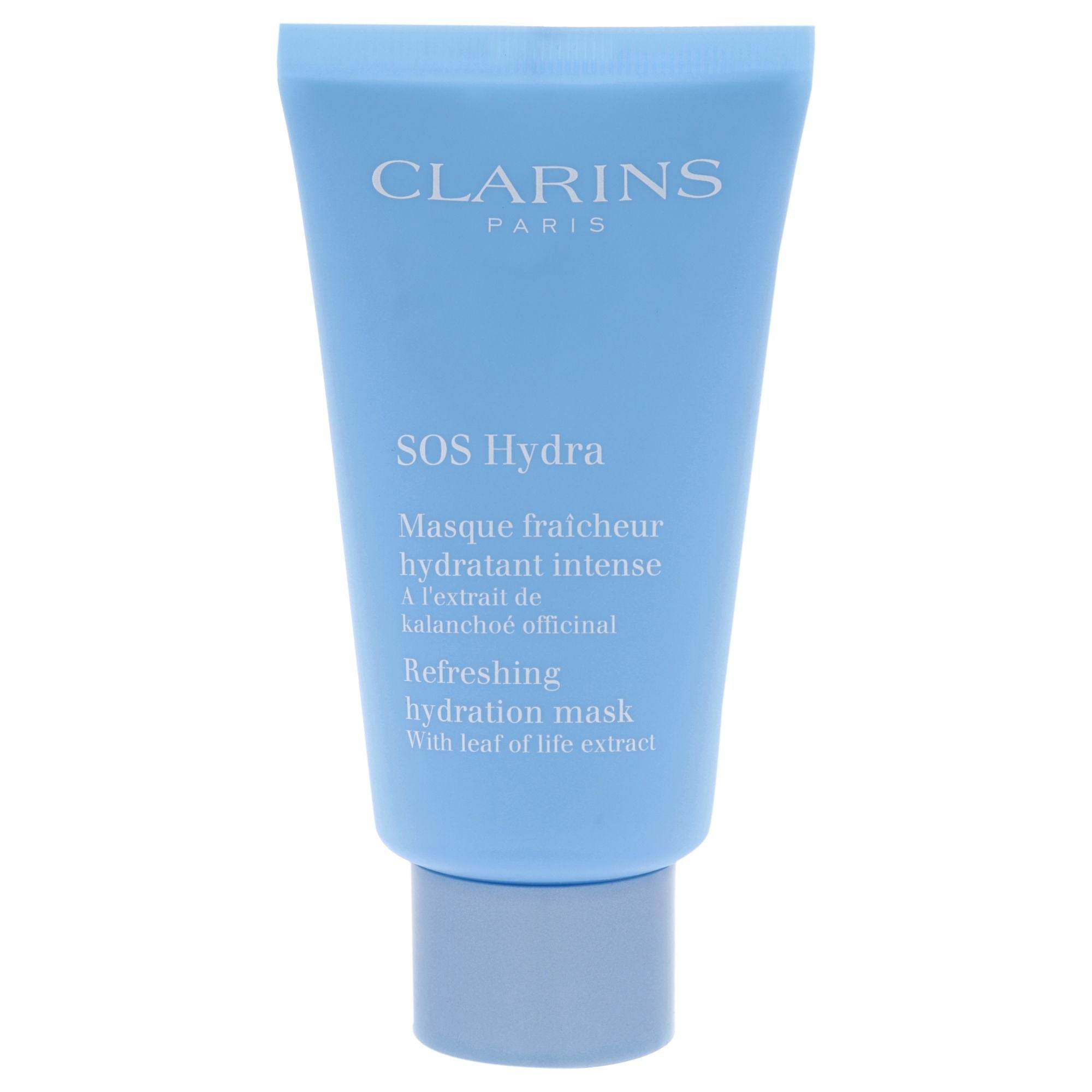 SOS Hydra Refreshing Hydration Mask by Clarins for Women - 2.3 oz Mask