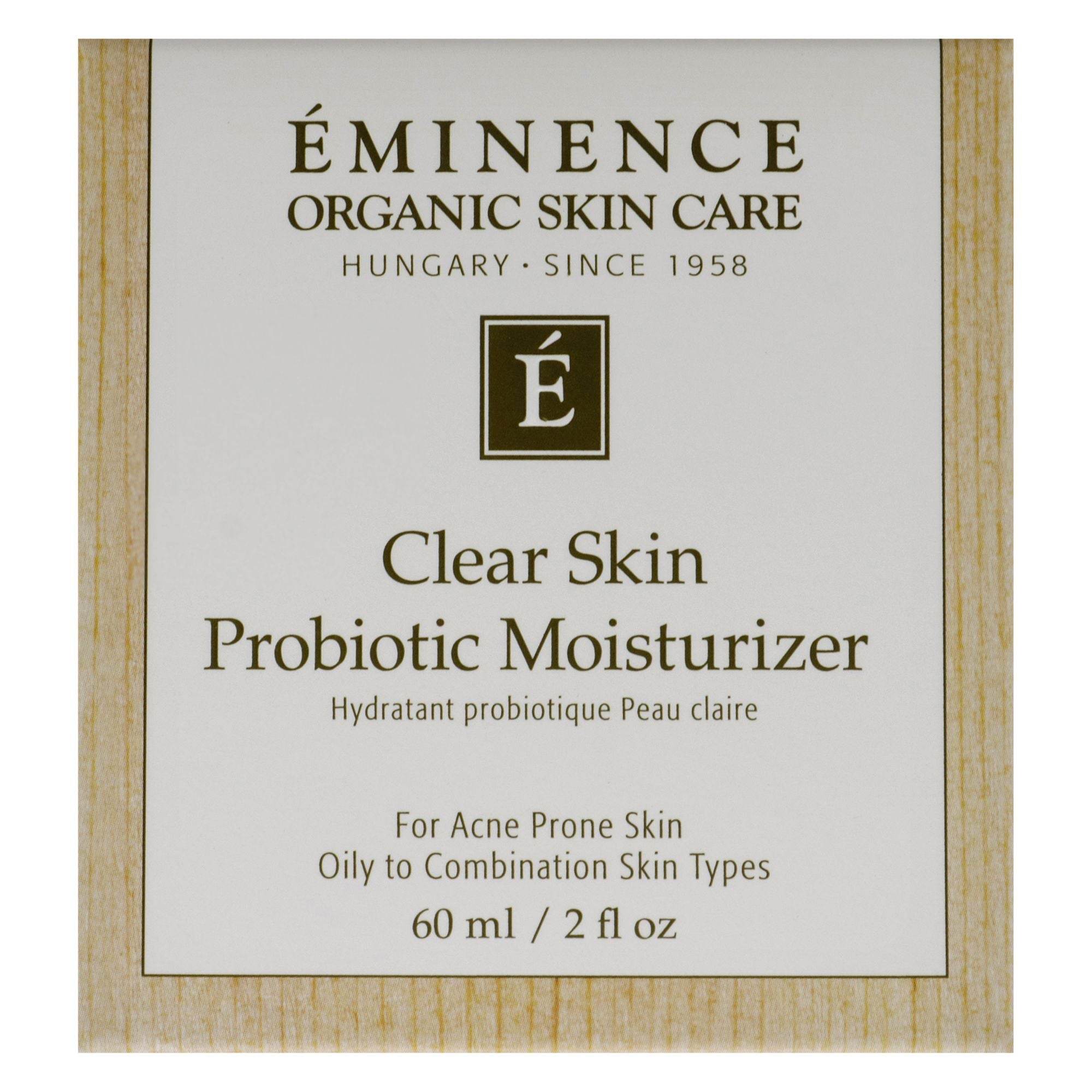 Clear Skin Probiotic Moisturizer by Eminence for Unisex - 2 oz Moisturizer - Saeyu