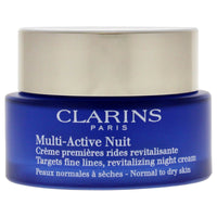 Multi-Active Night Cream - Normal to Dry Skin by Clarins for Unisex - 1.7 oz Cream