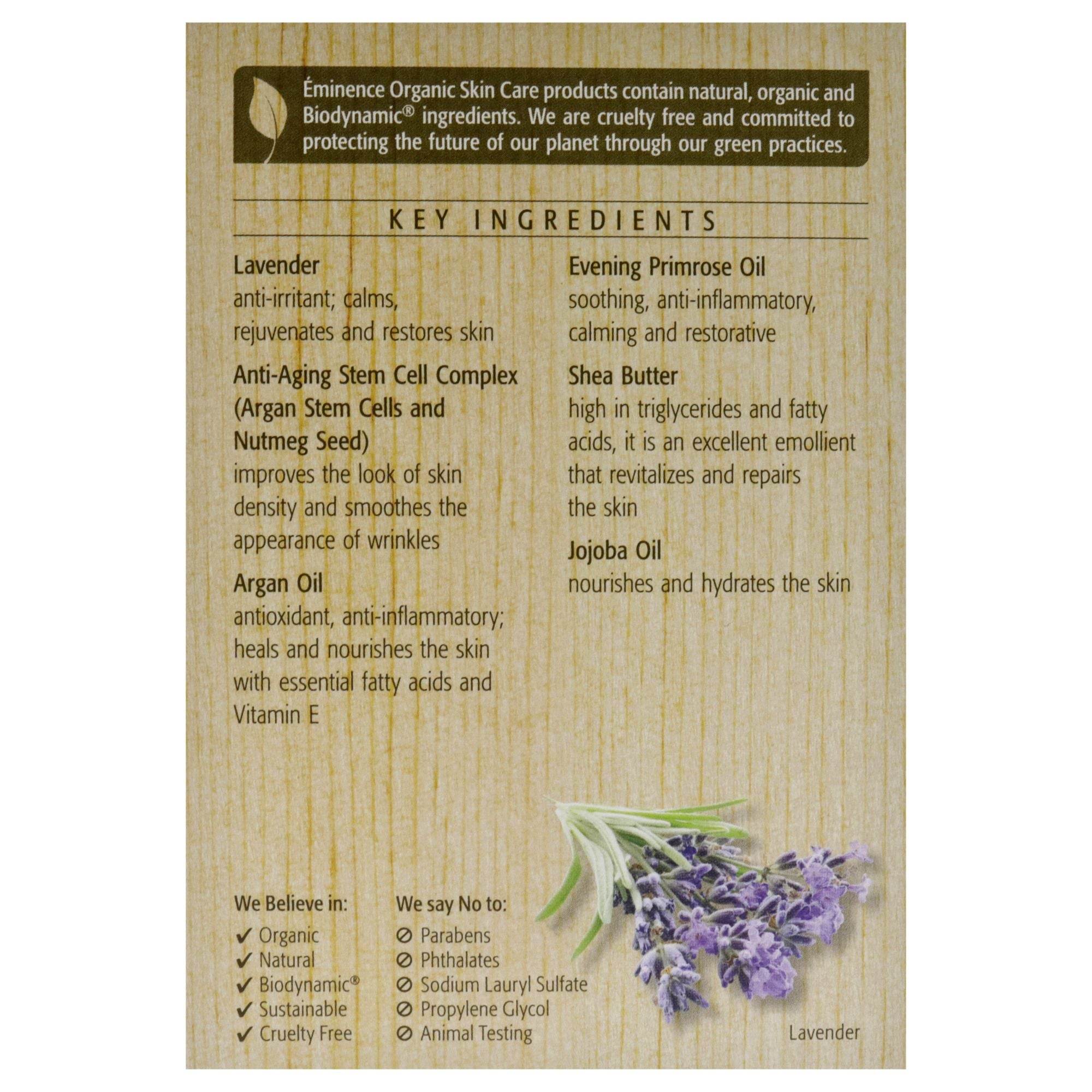 Lavender Age Corrective Night Concentrate by Eminence for Unisex - 1.2 oz Serum