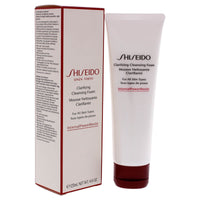 Clarifying Cleansing Foam by Shiseido for Unisex - 4.6 oz Cleanser - Saeyu