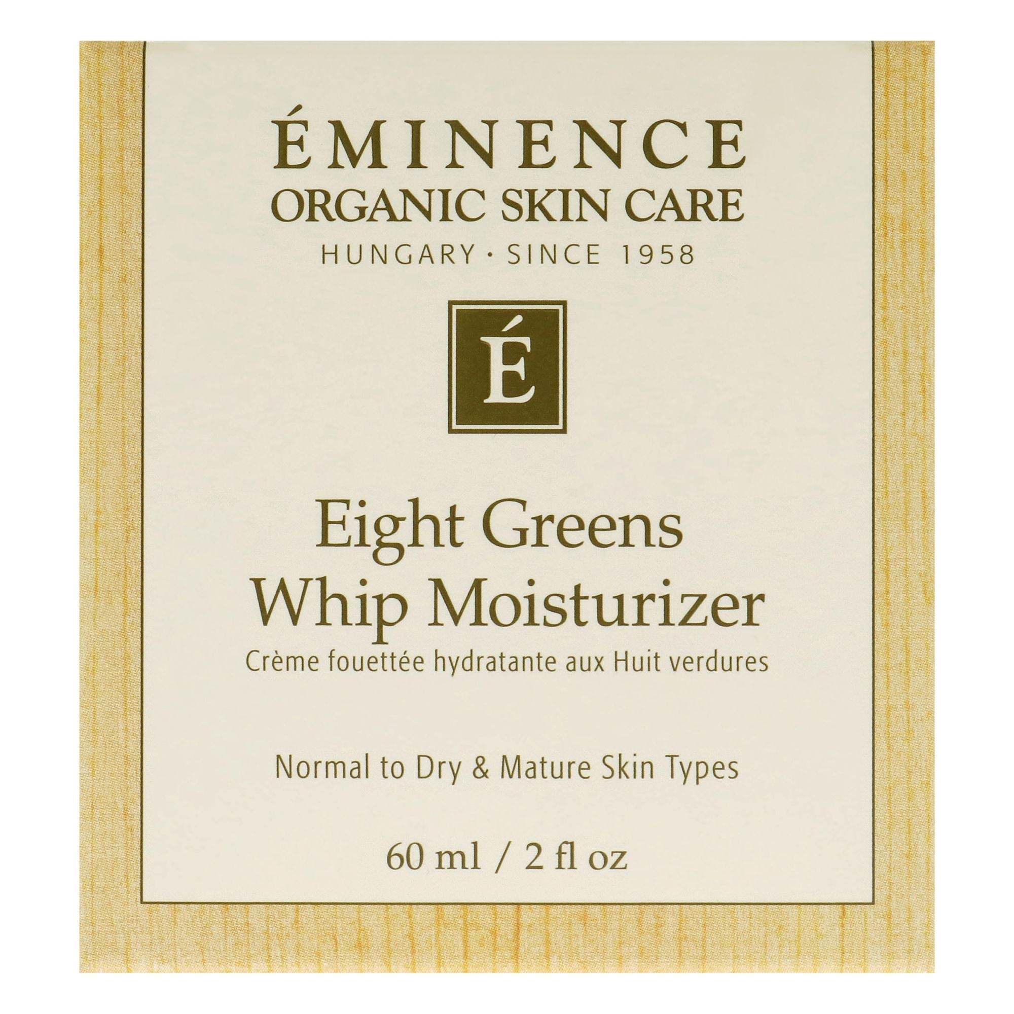 Eight Greens Whip Moisturizer by Eminence for Unisex - 2 oz Moisturizer
