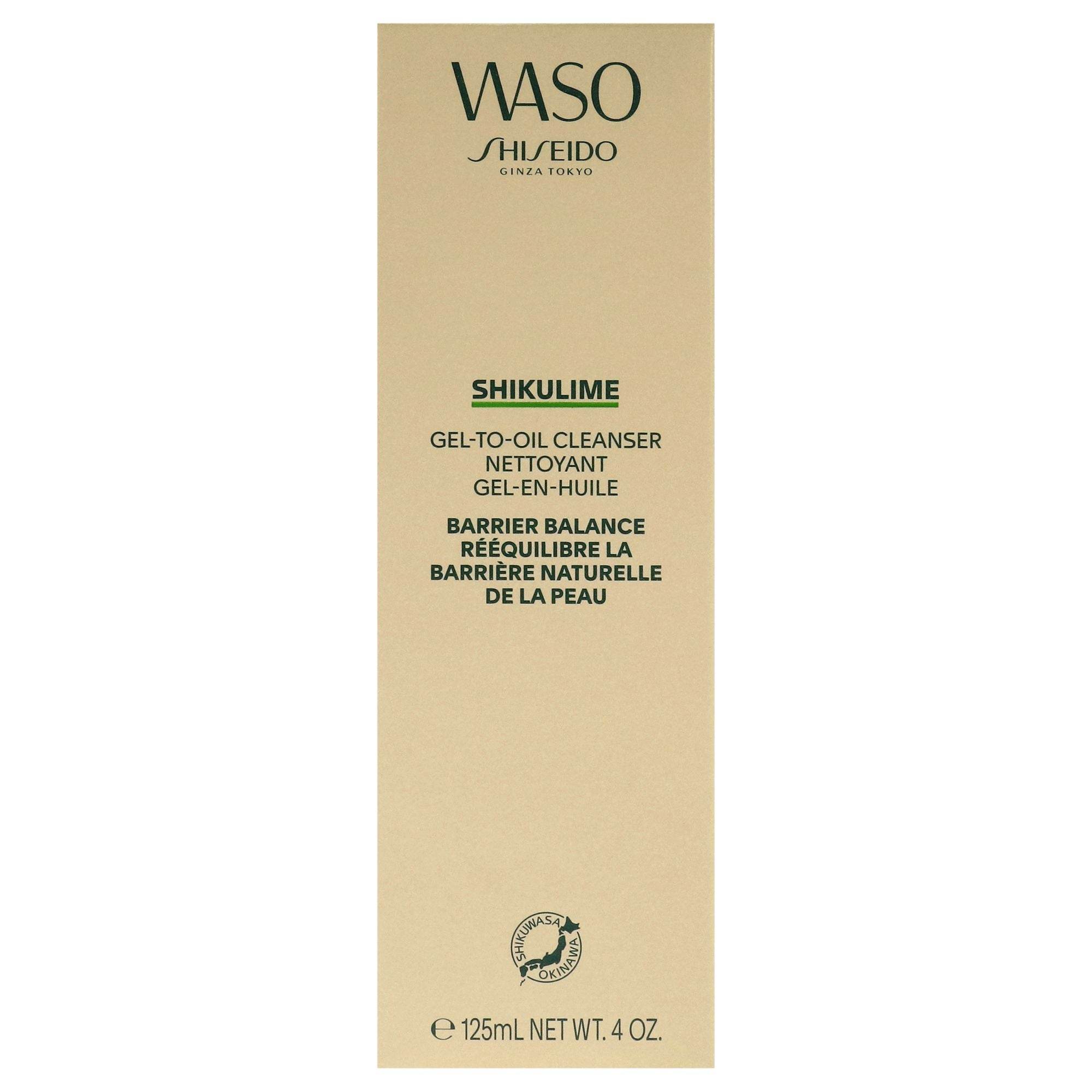 Waso Shikulime Gel to Oil Cleanser by Shiseido for Women - 4 oz Cleanser