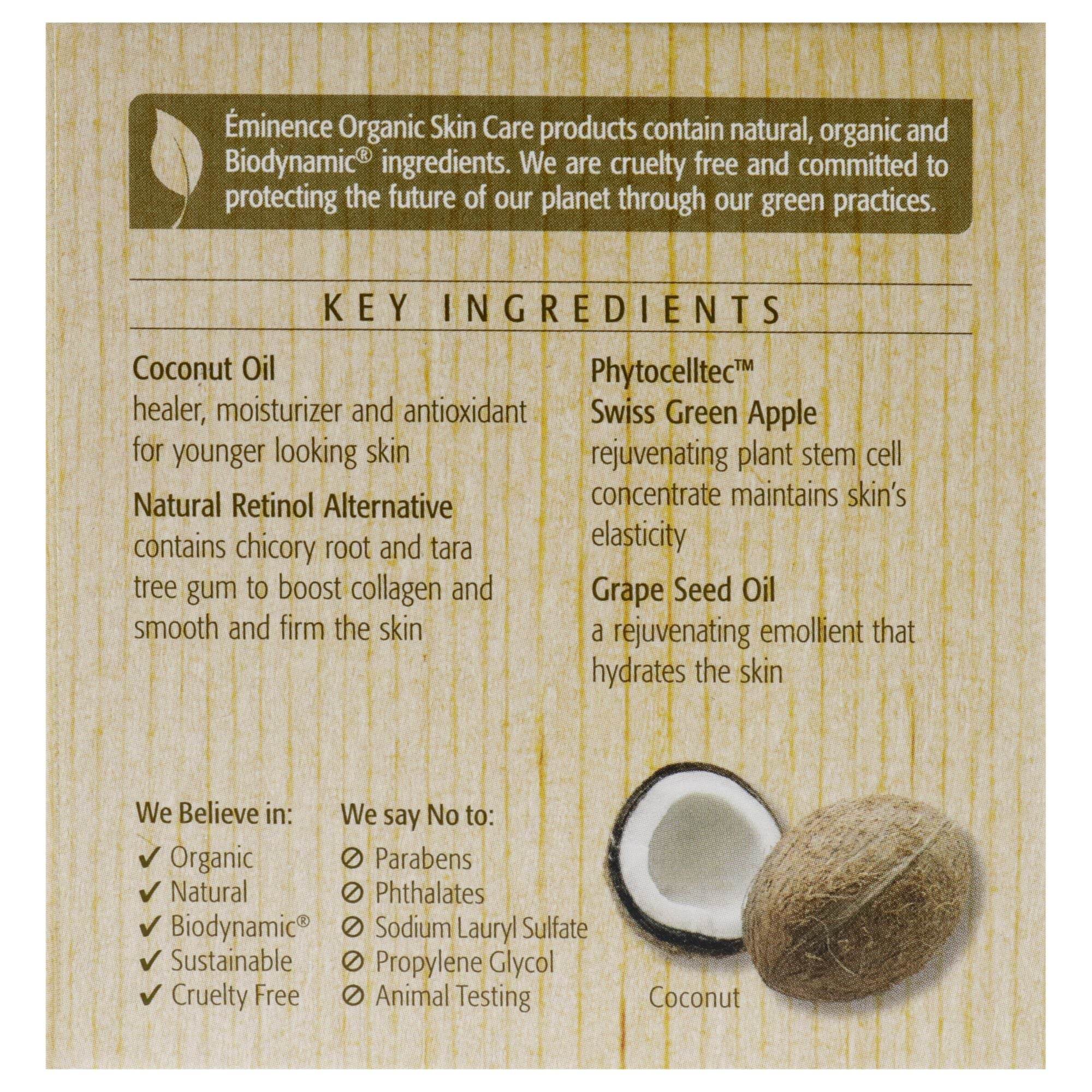 Coconut Age Corrective Moisturizer by Eminence for Unisex - 2 oz Moisturizer - Saeyu