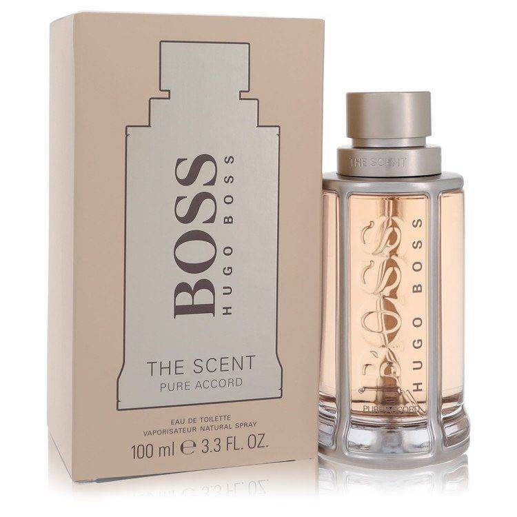 Boss The Scent Pure Accord by Hugo Boss Eau De Toilette Spray - Saeyu