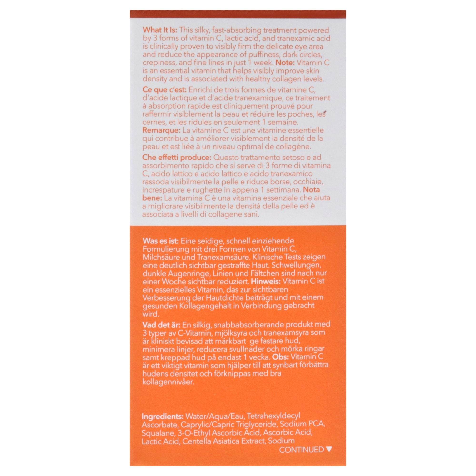 Dr. Dennis Gross Vitamin C Plus Lactic Firm and Bright Eye Treatment
