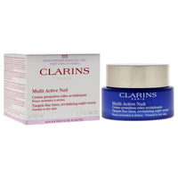 Multi-Active Night Cream - Normal to Dry Skin by Clarins for Unisex - 1.7 oz Cream