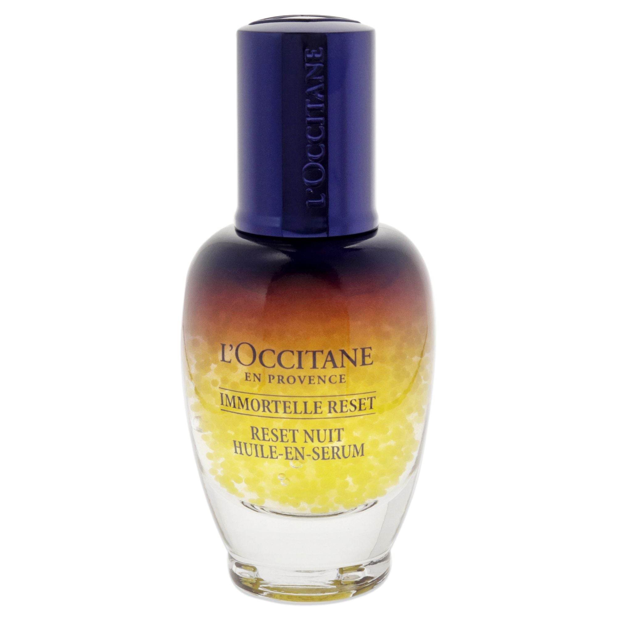 Immortelle Reset Overnight Oil-In Serum by L'Occitane for Women - 1 oz Serum