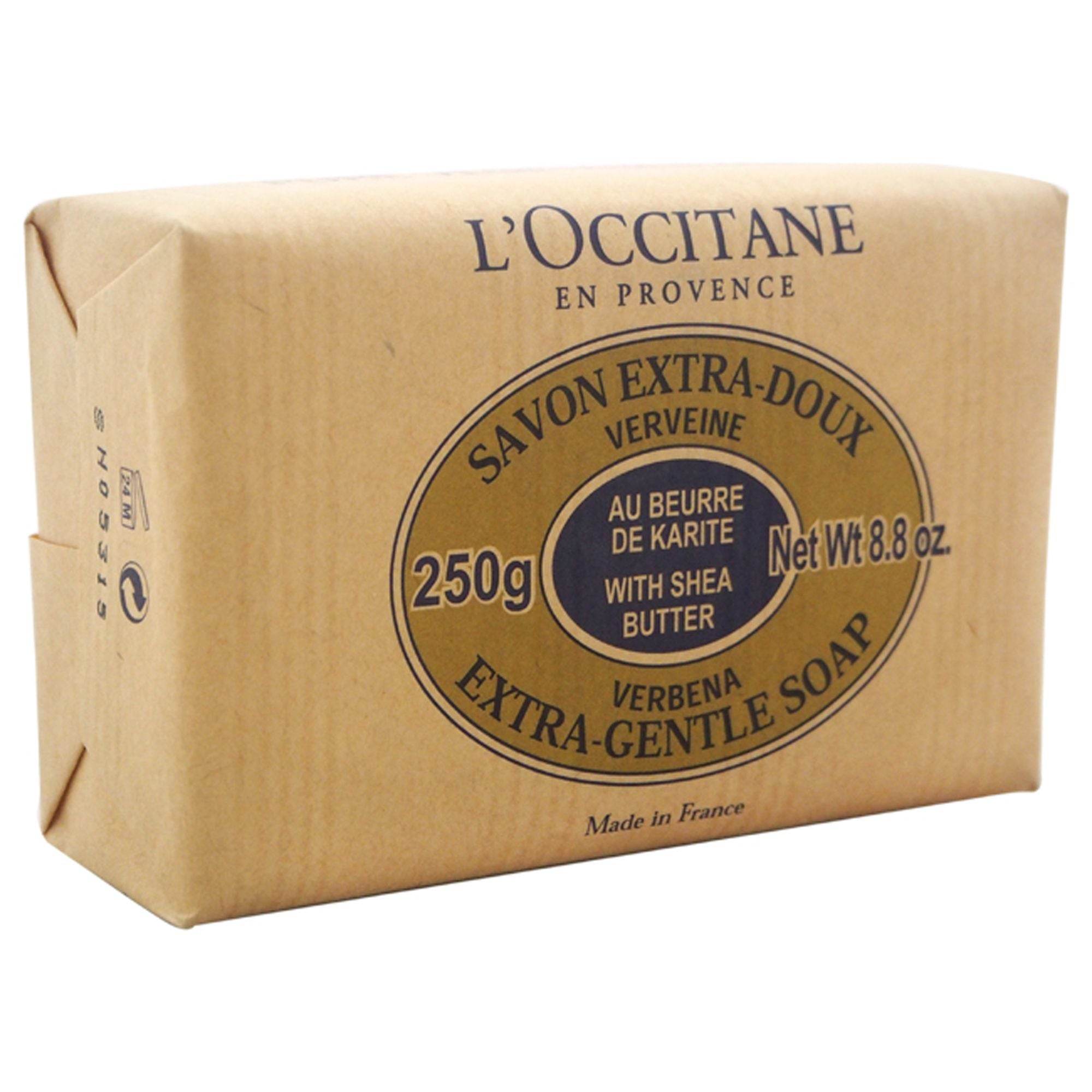 Shea Butter Extra Gentle Soap - Verbena by L'Occitane for Unisex - 8.8 oz Soap