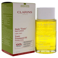 Body Treatment Oil Tonic by Clarins for Unisex - 3.4 oz Treatment - Saeyu