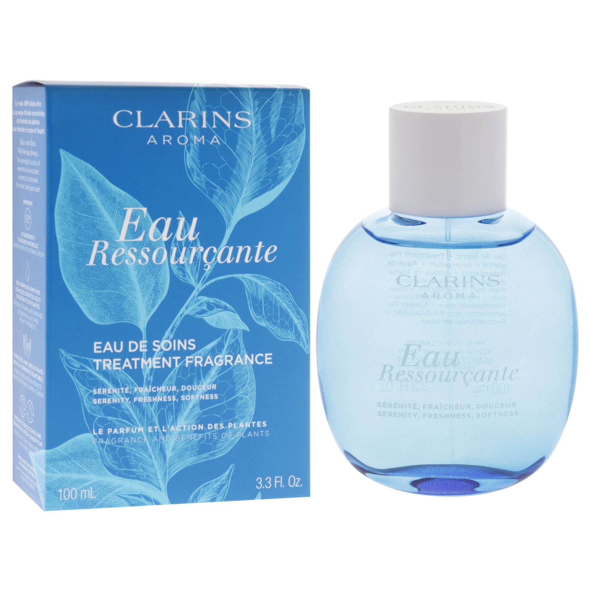 Eau Ressourcante Treatment Fragrance by Clarins for Women - 3.3 oz Treatment