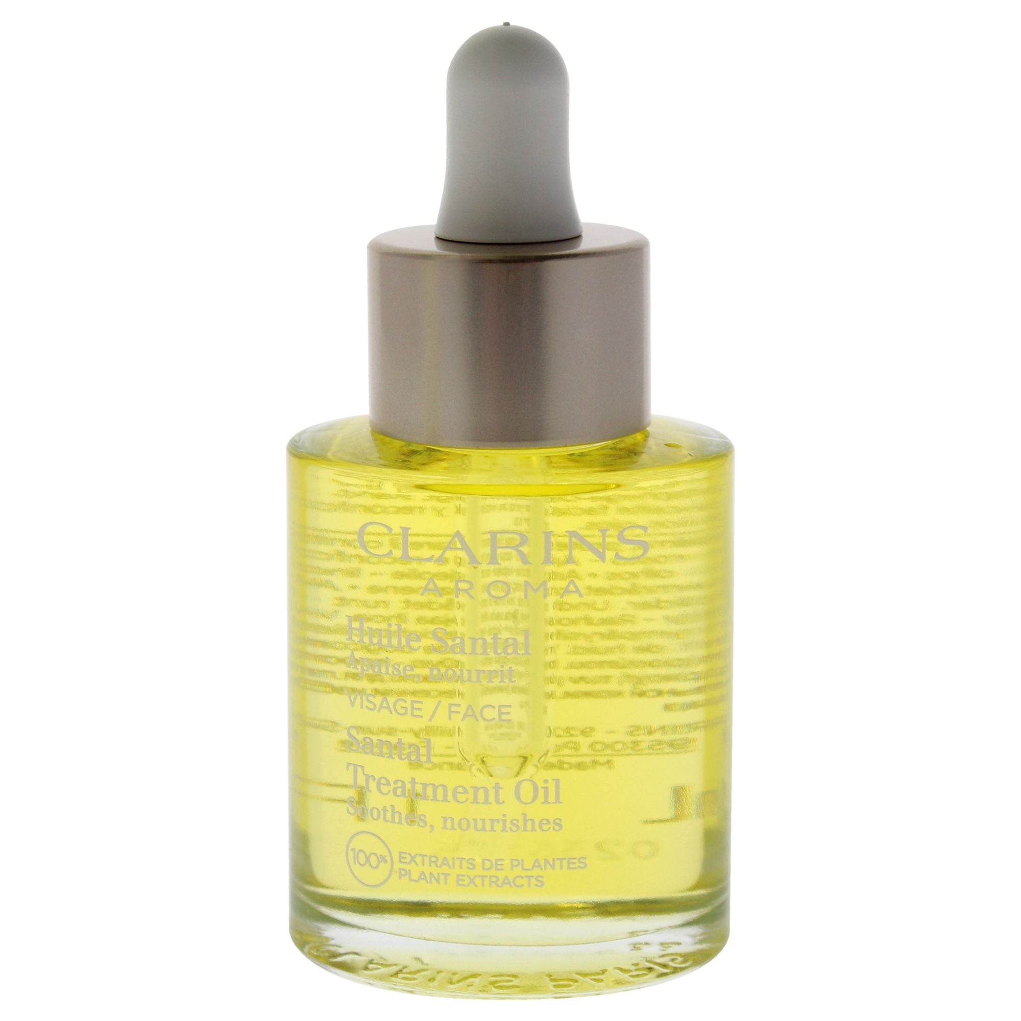 Santal Face Treatment Oil - Dry Skin by Clarins for Unisex - 1 oz Treatment