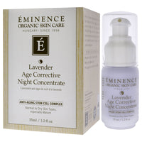 Lavender Age Corrective Night Concentrate by Eminence for Unisex - 1.2 oz Serum