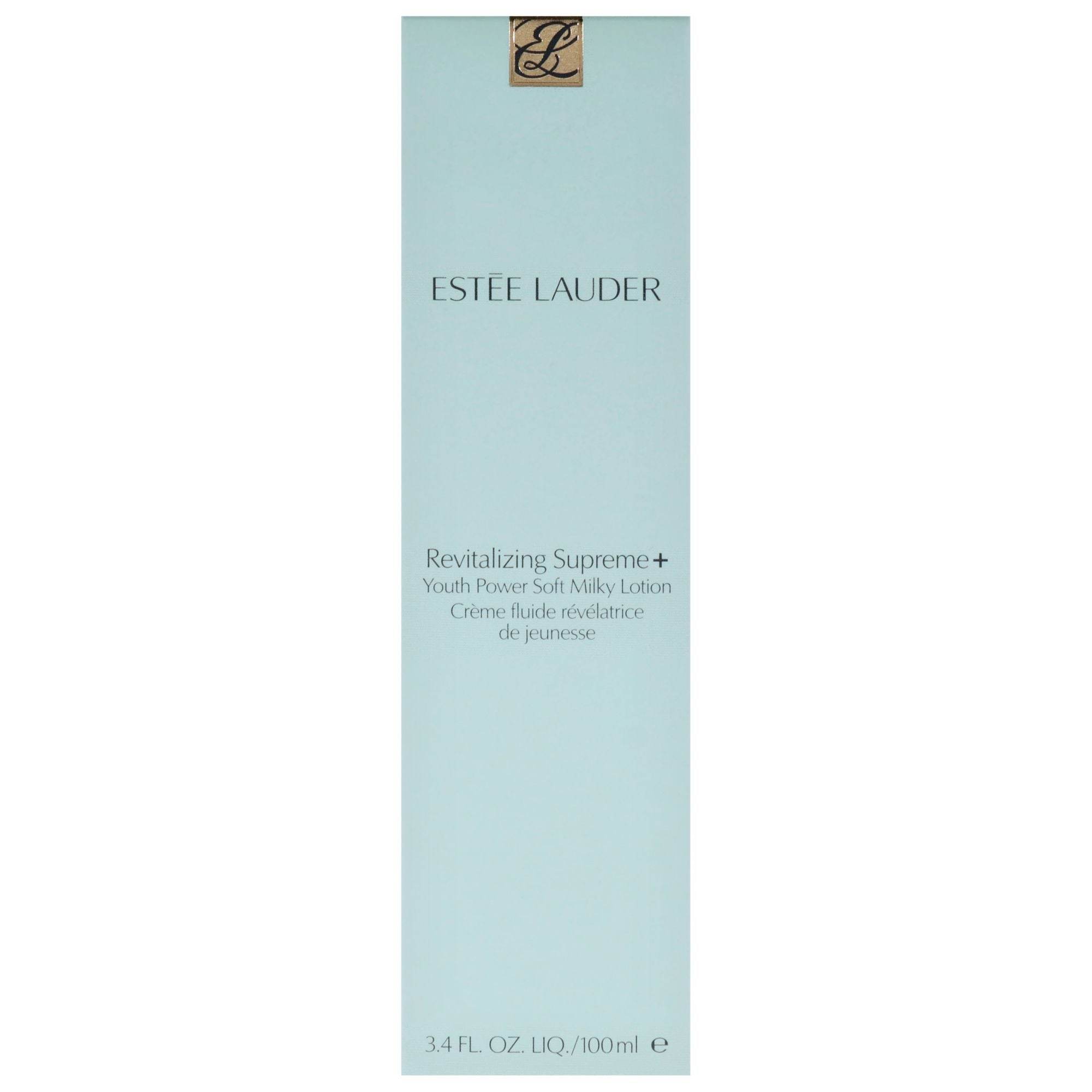 Revitalizing Supreme Plus Youth Power Soft Milky Lotion by Estee Lauder for Women - 3.4 oz Lotion