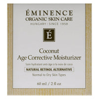 Coconut Age Corrective Moisturizer by Eminence for Unisex - 2 oz Moisturizer - Saeyu