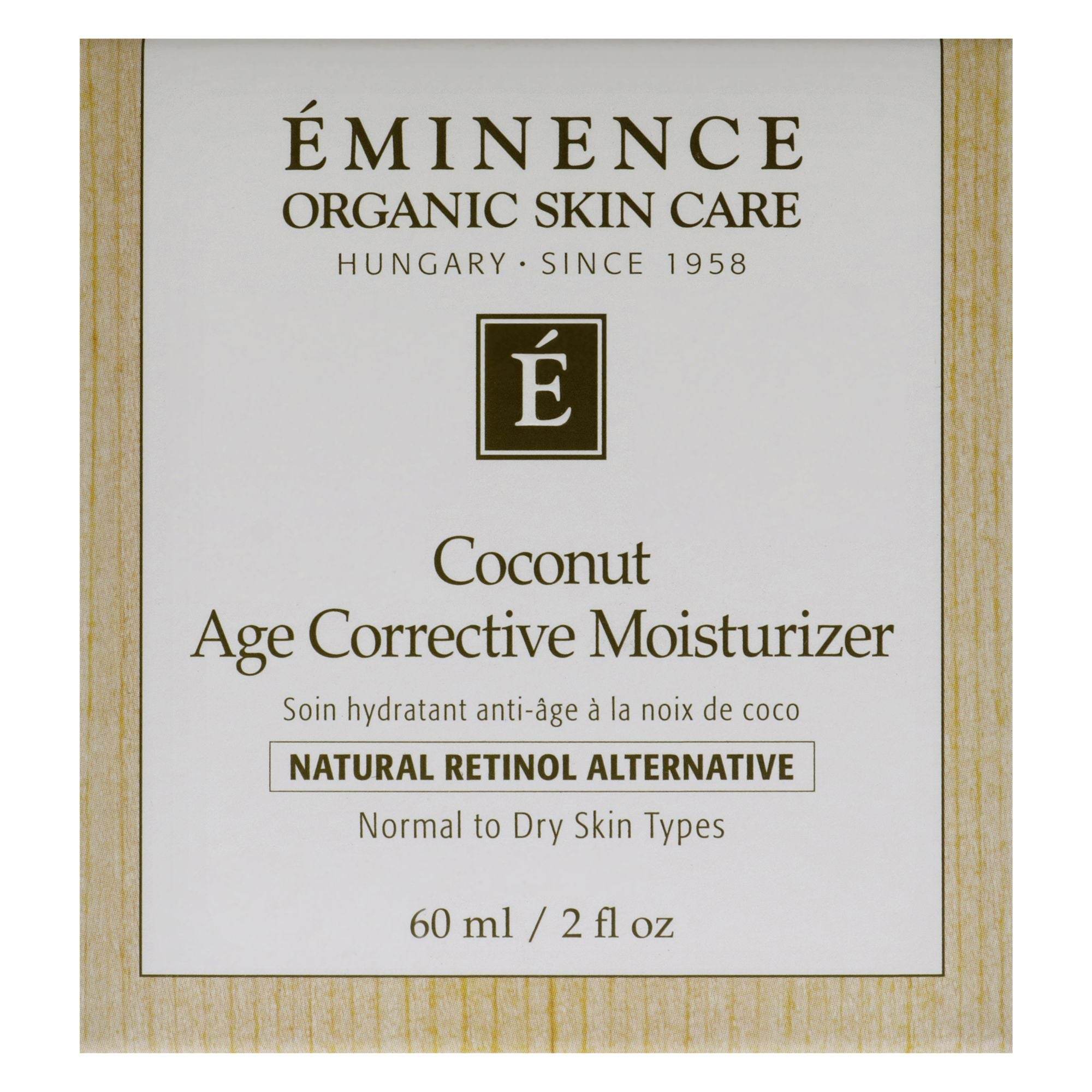 Coconut Age Corrective Moisturizer by Eminence for Unisex - 2 oz Moisturizer - Saeyu