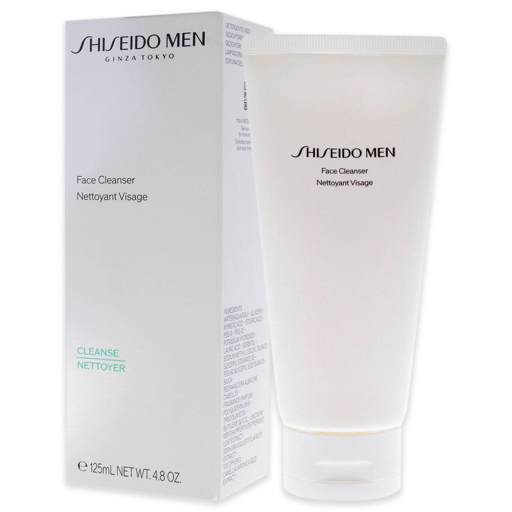 Men Cleansing Foam by Shiseido for Men - 4.8 oz Cleanser