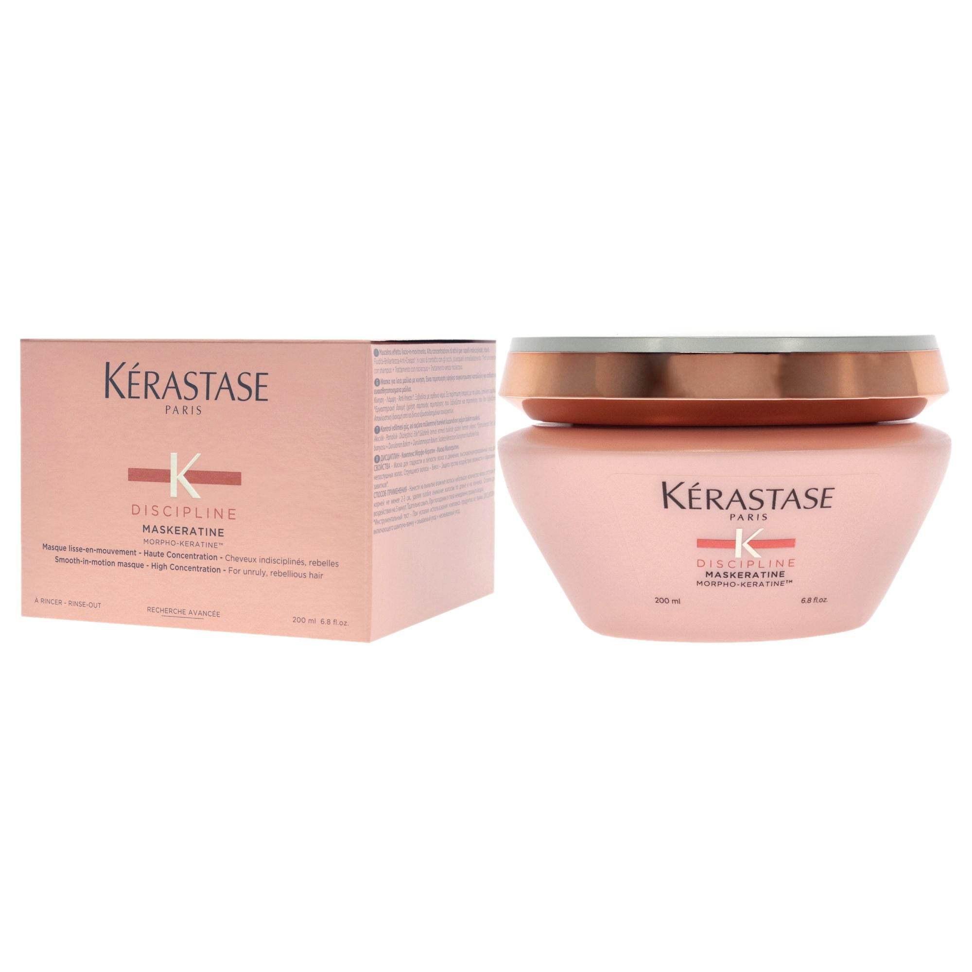 Discipline Maskeratine Masque High Concentration by Kerastase for Unisex - 6.8 oz Masque - Saeyu