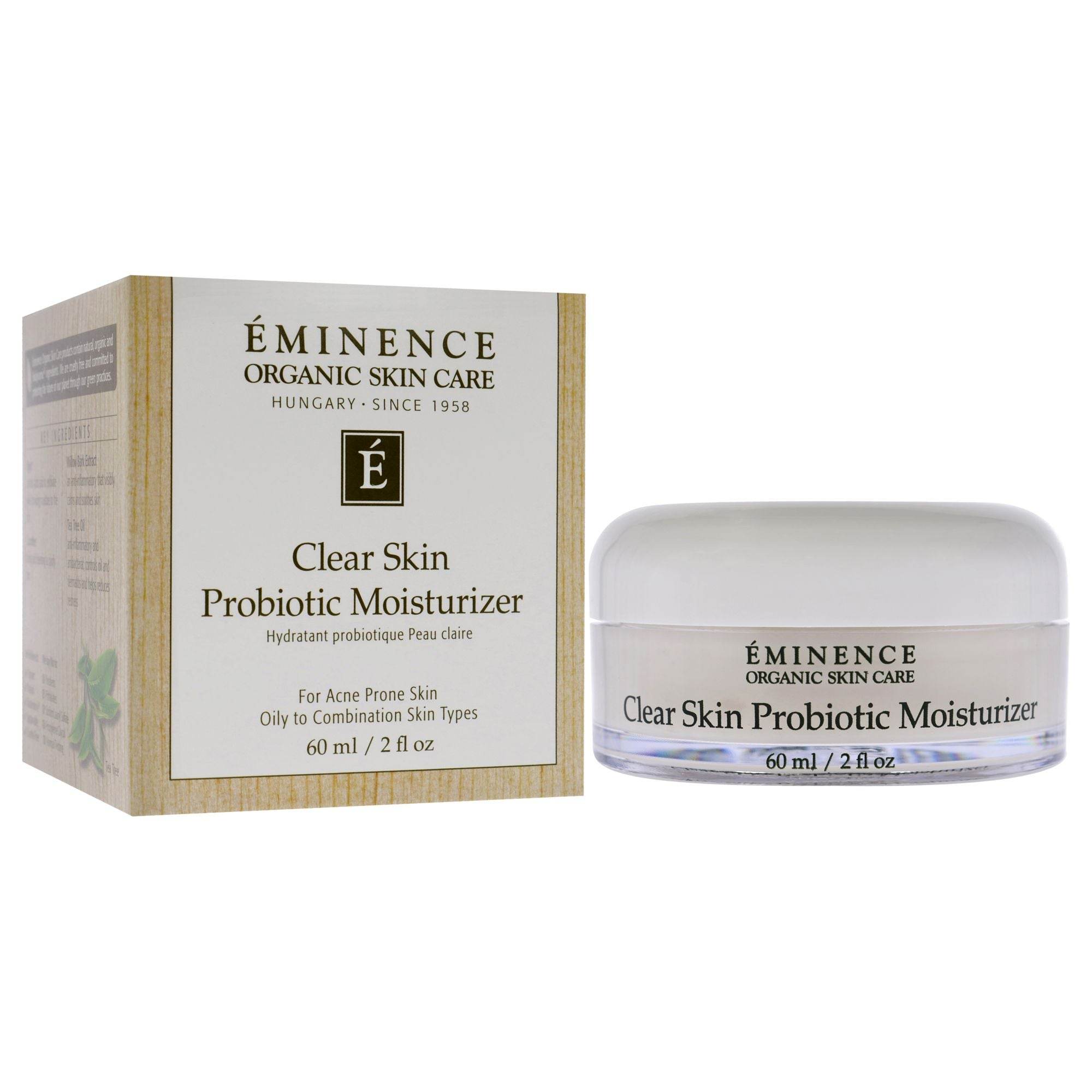 Clear Skin Probiotic Moisturizer by Eminence for Unisex - 2 oz Moisturizer - Saeyu