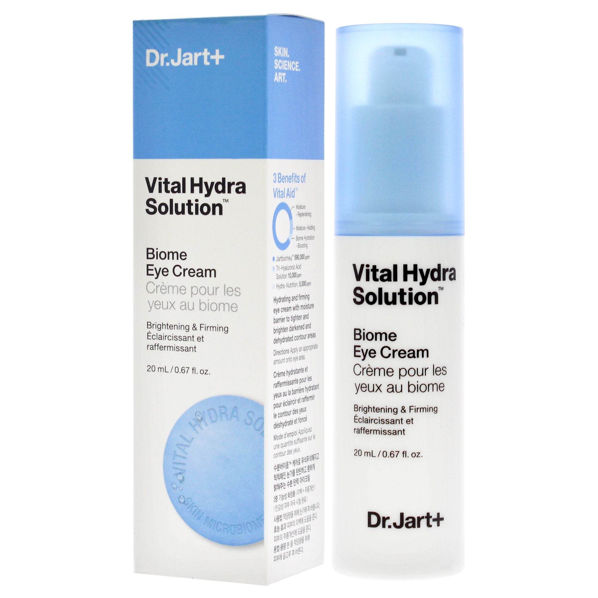 Vital Hydra Solution Biome Eye Cream by Dr. Jart+ for Unisex - 0.67 oz Cream