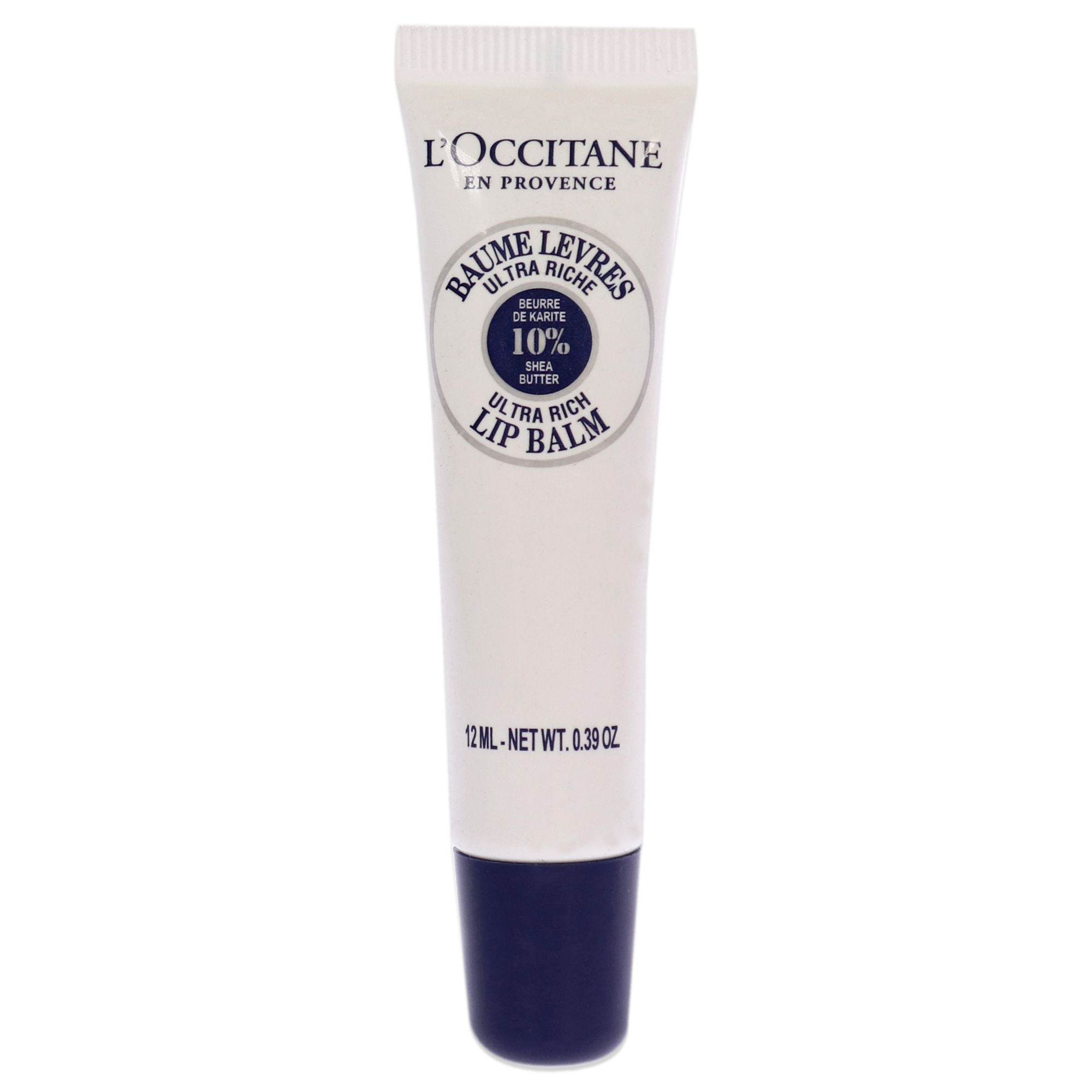Shea Butter Ultra Rich Lip Balm by L'Occitane for Unisex - 0.39 oz Lip Balm