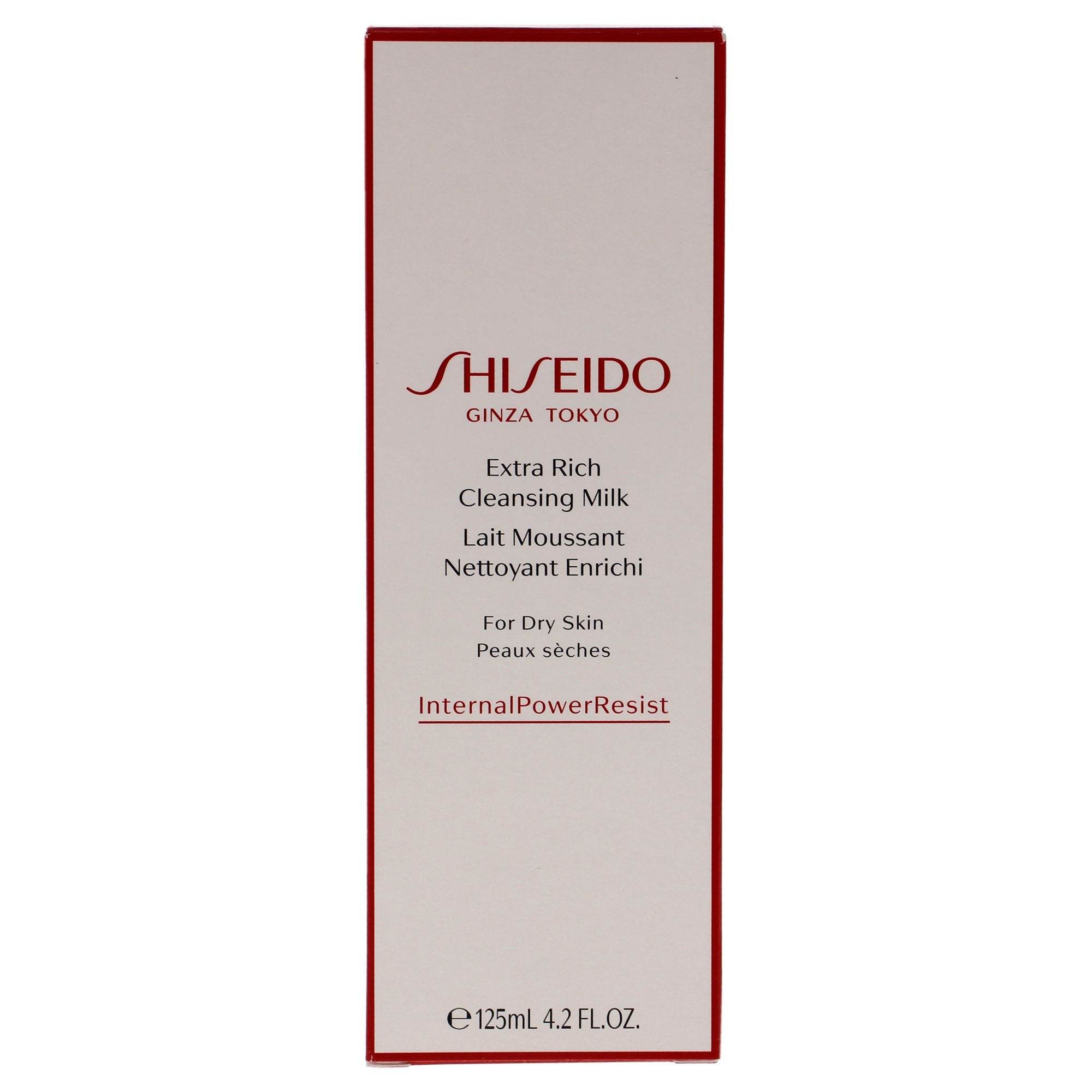 Extra Rich Cleansing Milk by Shiseido for Women - 4.2 oz Cleanser