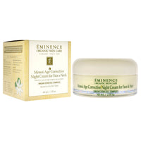 Monoi Age Corrective Night Cream for Face and Neck by Eminence for Unisex - 2 oz Cream