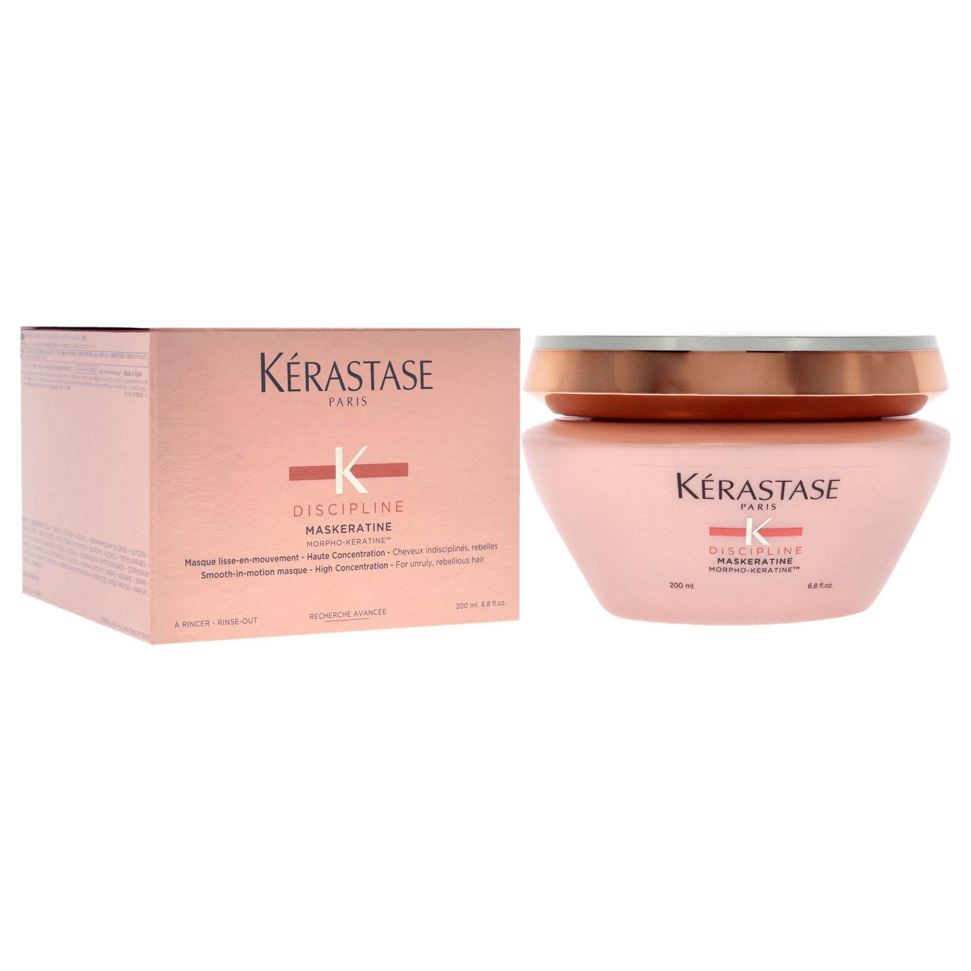 Discipline Maskeratine Masque High Concentration by Kerastase for Unisex - 6.8 oz Masque - Saeyu