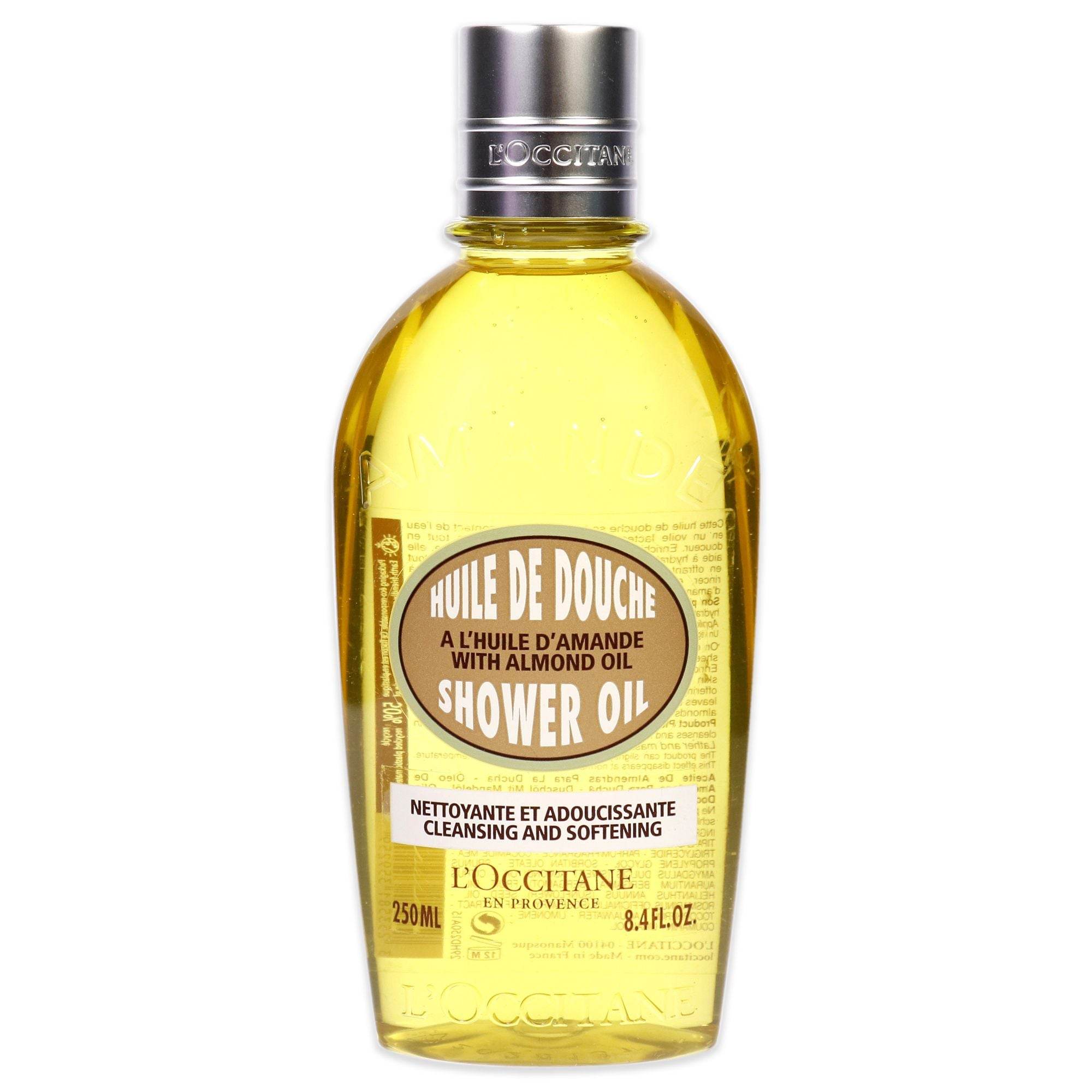 Almond Shower Oil by L'Occitane for Unisex - 8.4 oz Shower Oil - Saeyu