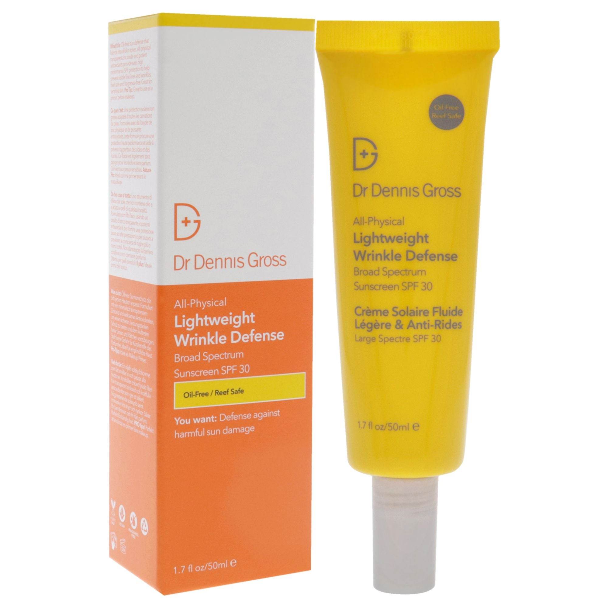 Dr. Dennis Gross All Physical Lightweight Wrinkle Defense SPF 30 - Saeyu