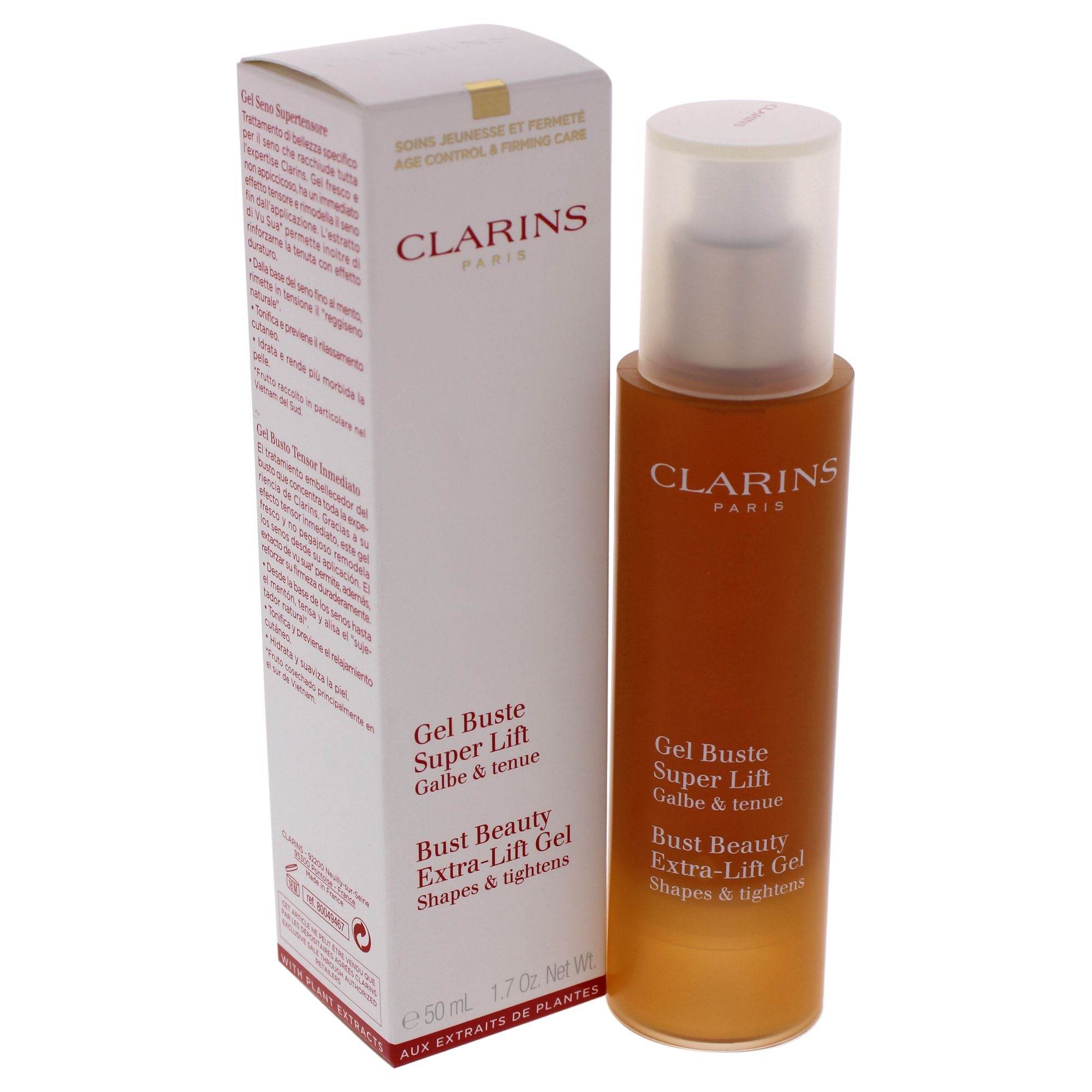 Bust Beauty Extra-Lift Gel by Clarins for Unisex - 1.7 oz Gel - Saeyu