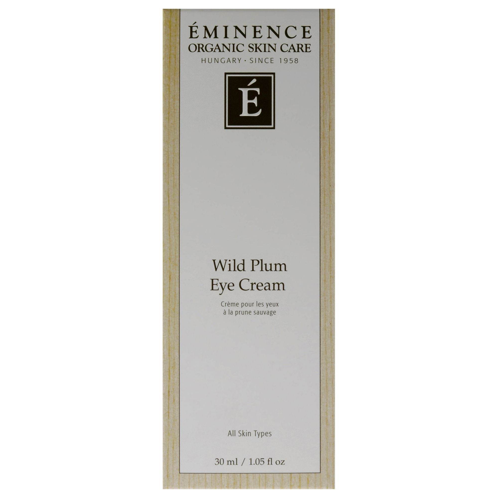 Wild Plum Eye Cream by Eminence for Unisex - 1.05 oz Cream