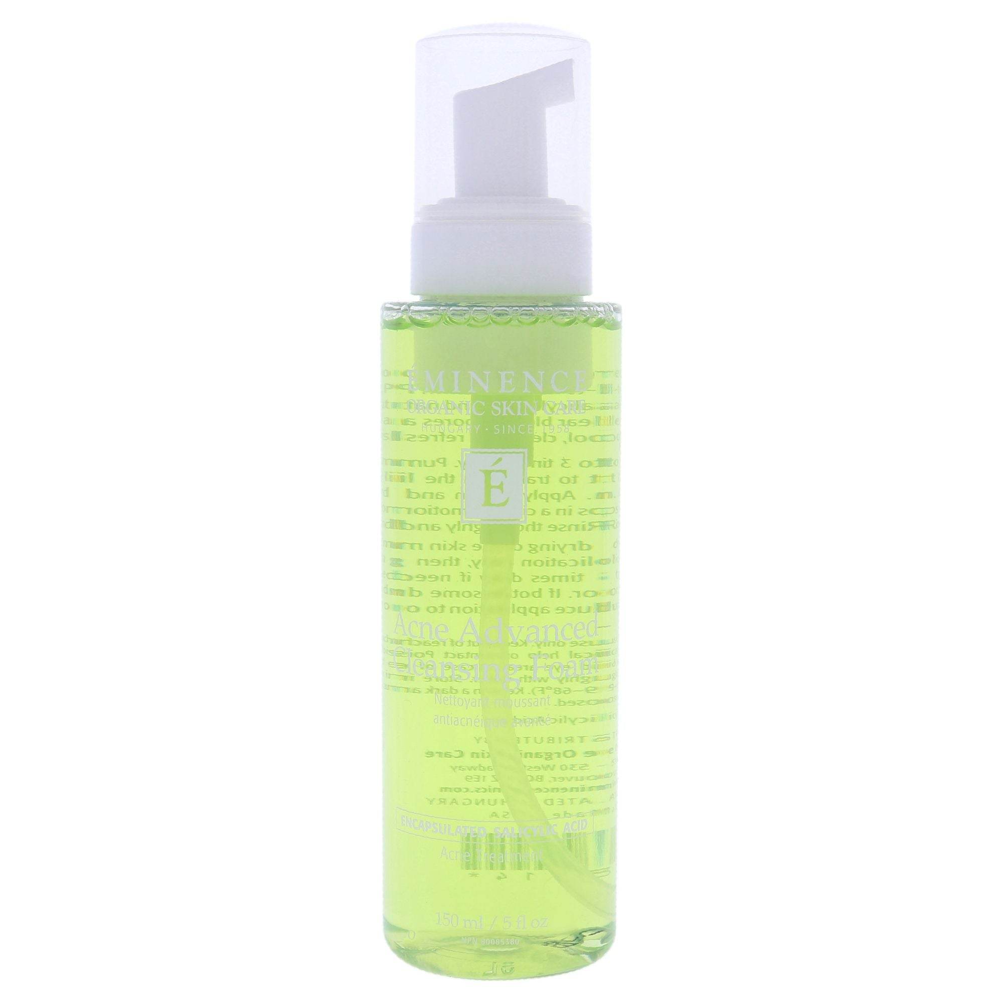 Acne Advanced Cleansing Foam by Eminence for Unisex - 5 oz Cleanser - Saeyu