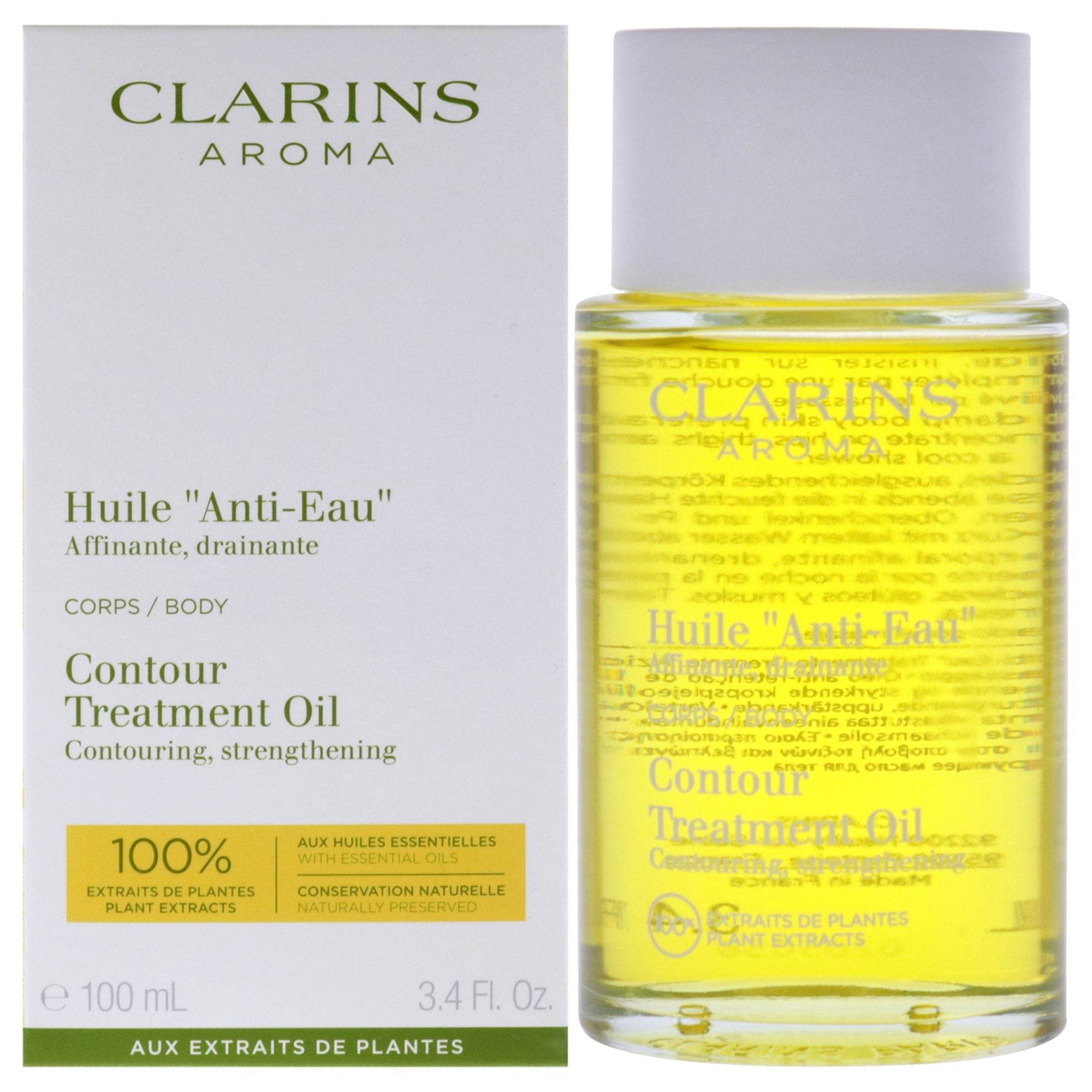 Contour Body Treatment Oil by Clarins for Unisex - 3.4 oz Treatment - Saeyu