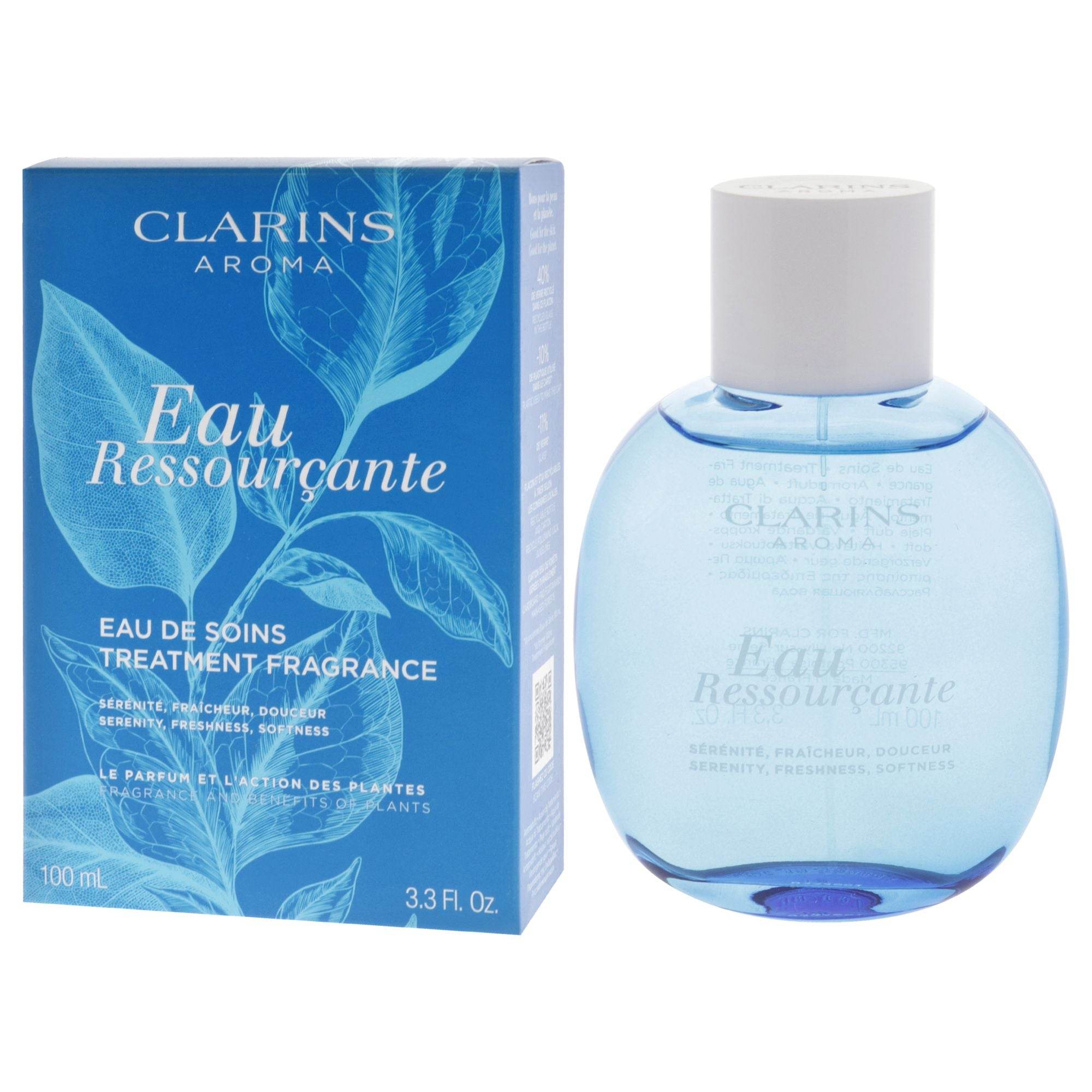 Eau Ressourcante Treatment Fragrance by Clarins for Women - 3.3 oz Treatment