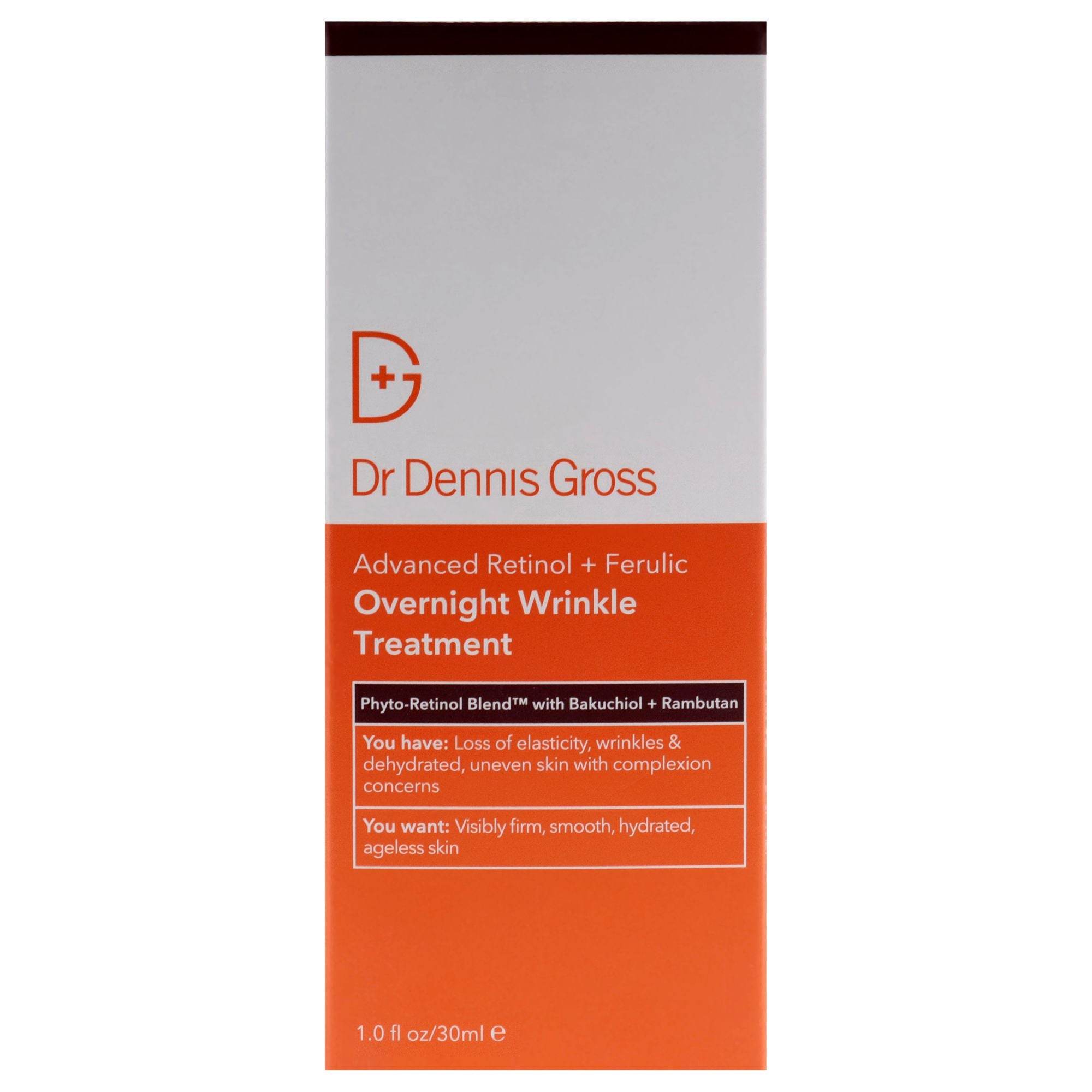Dr. Dennis Gross Advanced Retinol Plus Ferulic Overnight Wrinkle Treatment - Saeyu