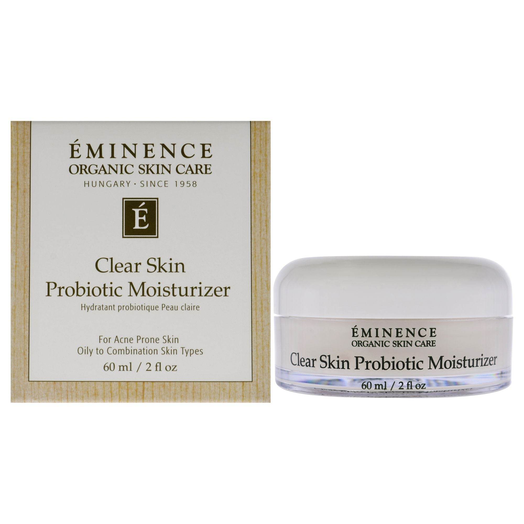 Clear Skin Probiotic Moisturizer by Eminence for Unisex - 2 oz Moisturizer - Saeyu